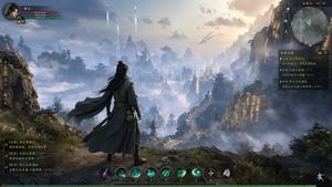 A prompt for generating high-quality screenshots of an ancient-themed op...