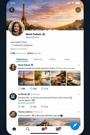 This prompt generates a highly believable iPhone-style social media prof...