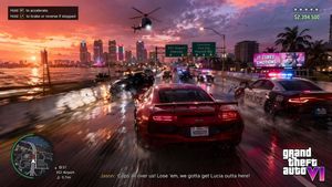 Generates a realistic video game screenshot featuring a high-speed car c...