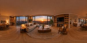 A technical prompt for creating seamless, photorealistic 360-degree equi...