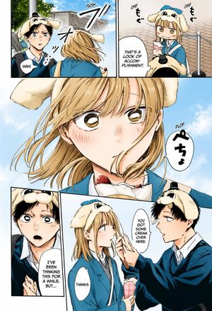 This prompt generates a fully colored multi-panel manga page with a wind...