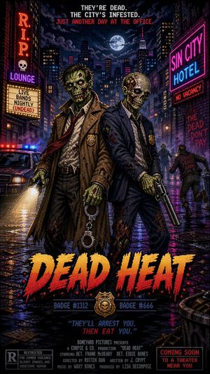 A prompt for a retro 16-bit pixel art style movie poster featuring zombi...