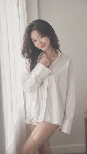 A comprehensive prompt for a soft, dreamy Korean idol portrait using fil...