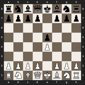 This prompt generates a clean digital chess diagram showing the exact bo...