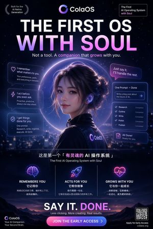 A multi-step conversational prompt set that refines a product poster thr...