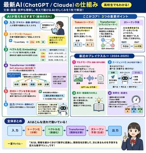 Generates a structured, multi-panel educational infographic explaining c...