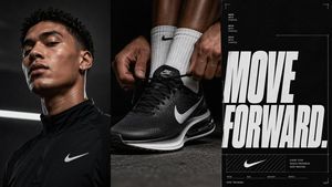 This prompt generates a cinematic three-panel athletic advertising compo...